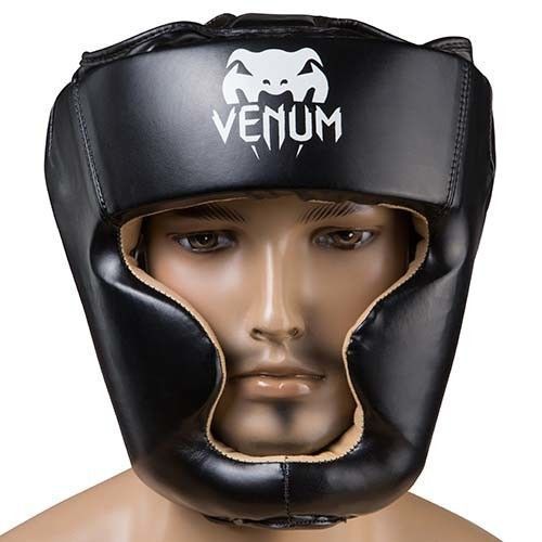Шолом для боксу Venum закритий VM-475/MB фото