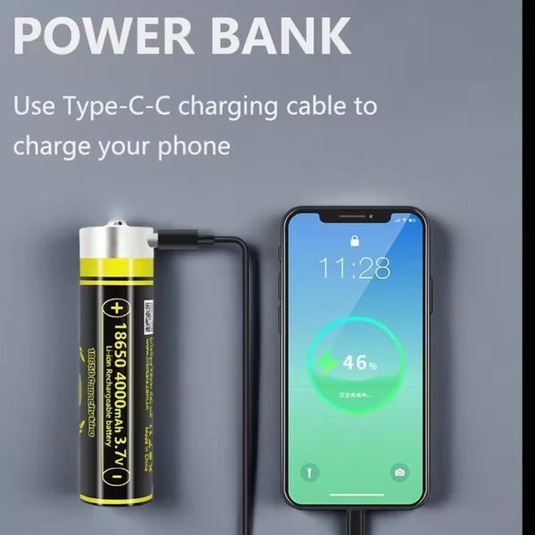 Акумулятор LiitoKala USB-King4000 18650 на 4000 mAh з USB USBKing4000 фото