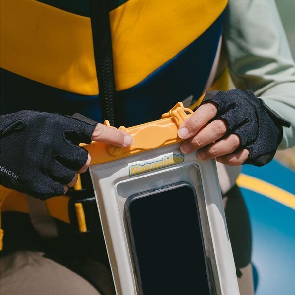 Водонепроникний чохол для телефону Naturehike CNK2300BS015, жовтий 6976023925412 фото