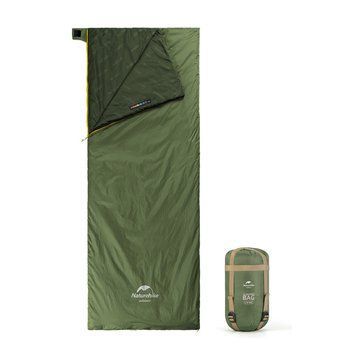 Спальный мешок Naturehike LW180 Mini NH21MSD04, левый, темно-зеленый 6975641884347 фото