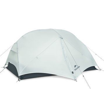 Палатка сверхлегкая двухместная Naturehike Mongar CNK2550WS016, 15D, серый 6927595770504 фото