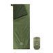 Спальний мішок Naturehike LW180 Mini NH21MSD04, лівий, темно-зелений 6975641884347 фото 1