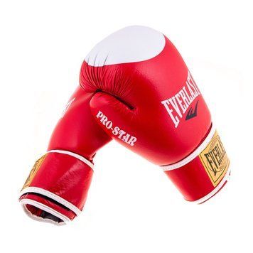 Боксерські рукавиці шкіряні Everlast Pro Star 12 унцій EV-12PST фото