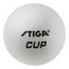 М'ячики для настільного тенісу Stiga Cup білі 6 шт (3 зірки 40 мм) C-6 фото 2