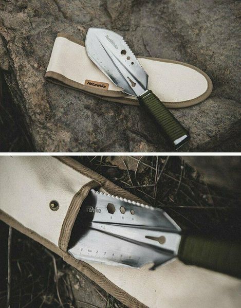 Лопата многофункциональная Naturehike NH20GJ001, паракорд / нержавеющая сталь 6927595744666 фото