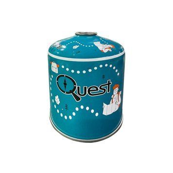 Газовый баллон резьбовой бутановый Quest, 450гр Q-G450 фото