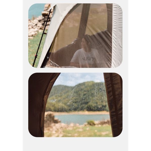 Двері до тенту для кемпінгу Naturehike CNK230WS014, 3.0 м*2.1 м, бежеві 6976023928499 фото