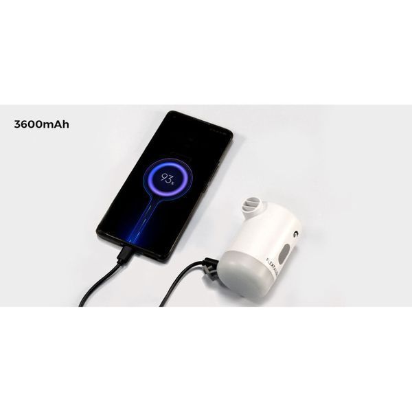 Насос-ліхтар-powerbank кемпінговий Flextail Max Pump 2 Pro, білий MP2P4000-WT-i фото