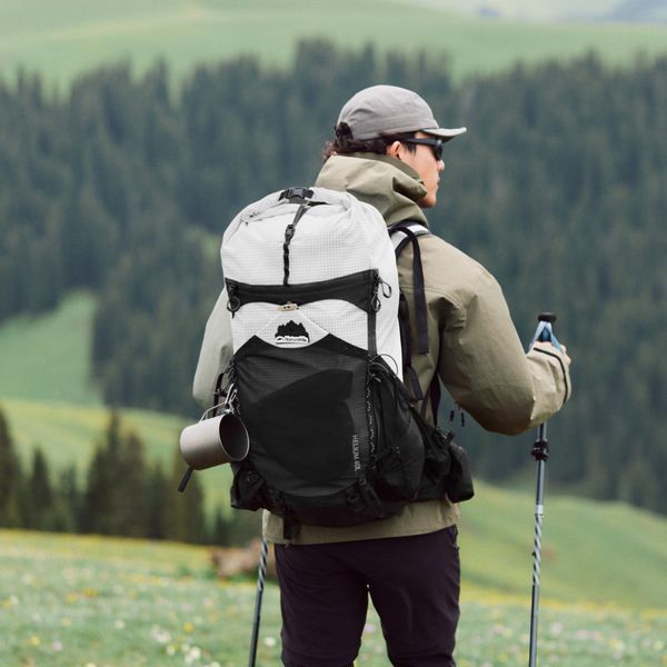 Рюкзак туристичний Naturehike Helium CNK2450XB016, 40 л, чорний, L 6976507666619 фото