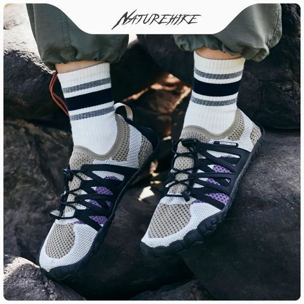Швидковисихаючі сітчасті черевики Naturehike CYY2321IA010, розмір 43-44, чорні 6976023926150 фото