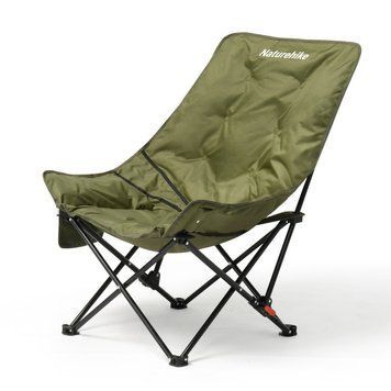 Стул складной Naturehike CNK2450JJ020, оливковый зеленый 6975641880080 фото
