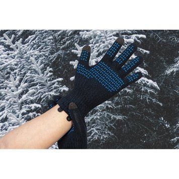 Перчатки водонепроницаемые Dexshell ThermFit 3.0 Gloves, темно-голубые, размер L DG12402HTB-L фото