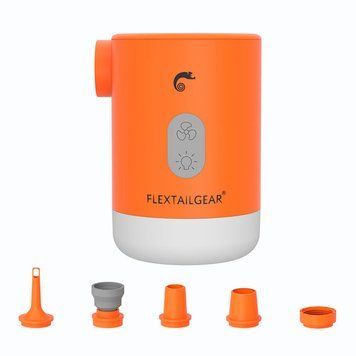 Насос-фонарь-powerbank кемпинговый Flextail Max Pump 2 Pro, оранжевый MP2P4000-OG-i фото