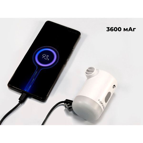Насос-ліхтар-powerbank кемпінговий Flextail Max Pump 2 Pro, помаранчевий MP2P4000-OG-i фото