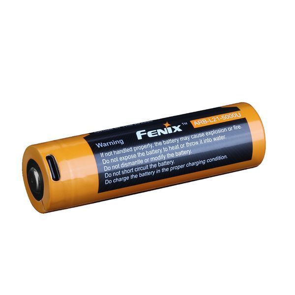 Аккумулятор 21700 Fenix ARB-L21-5000U usb Type-C зарядка ARB-L21-5000U фото