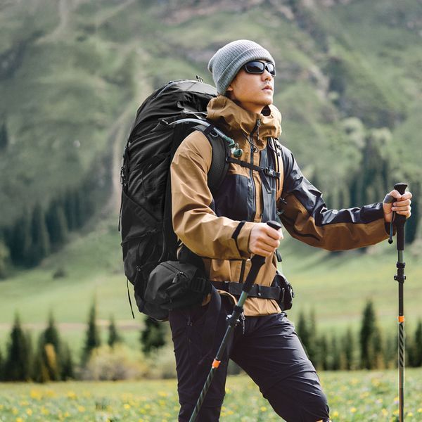 Рюкзак туристичний Naturehike Helium CNK2450XB014, 70 л, чорний, L 6975641883883 фото