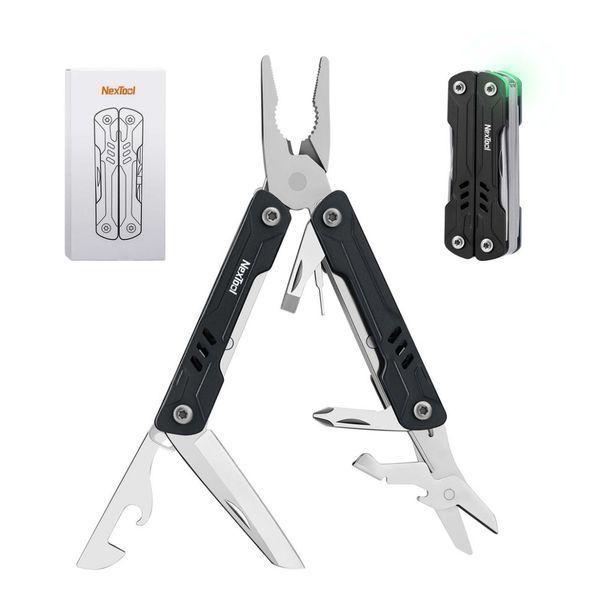 Мультитул NexTool Mini Sailor Pliers S11 чорний NE20156C фото