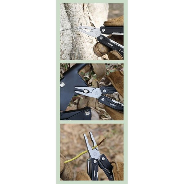 Мультитул NexTool Mini Sailor Pliers S11 чорний NE20156C фото