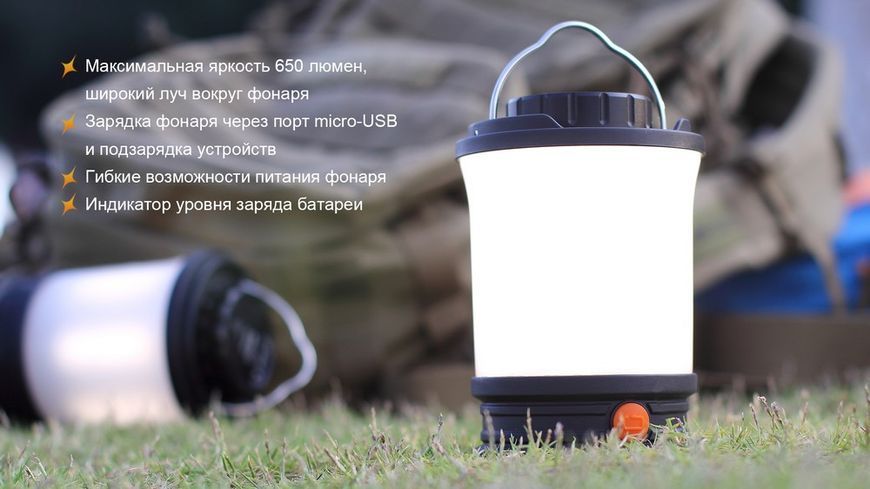 Кемпинговый фонарь Fenix CL30R черный CL30R фото
