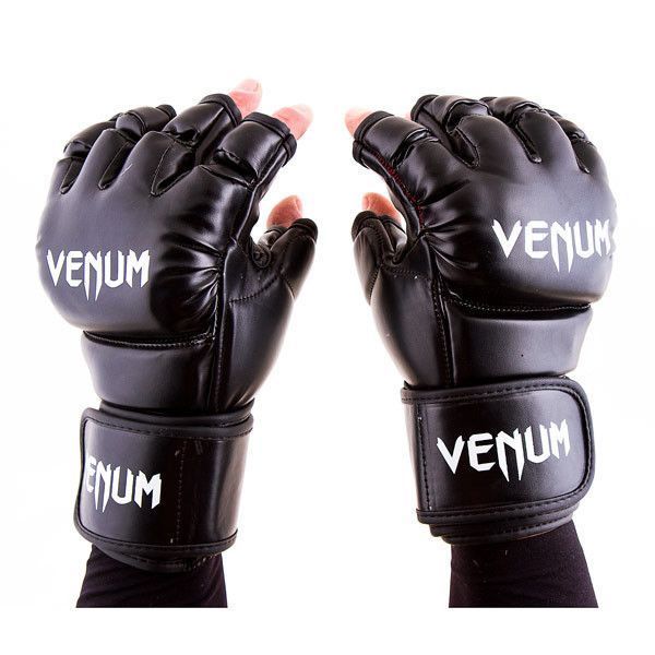 Перчатки для ММА Venum VM364-SBL фото