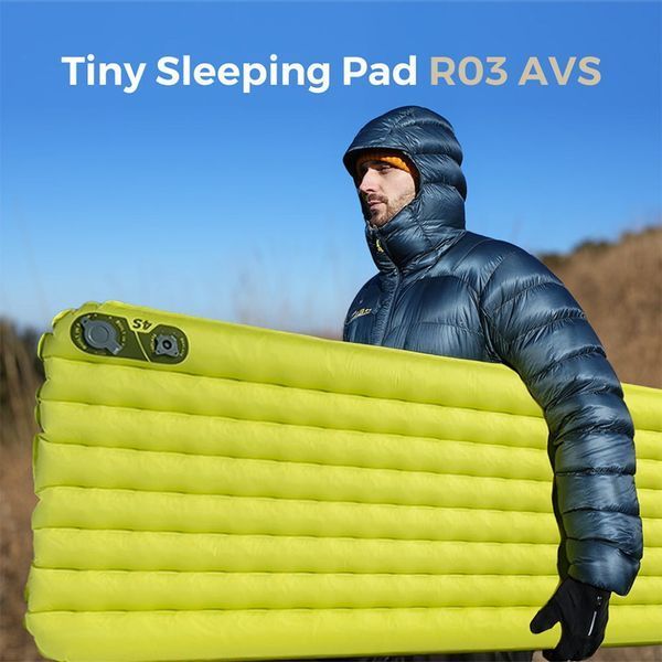 Килимок самонадувний Flextail Tiny Slleeping Pad R03 AVS, зелений 6975755966632 фото