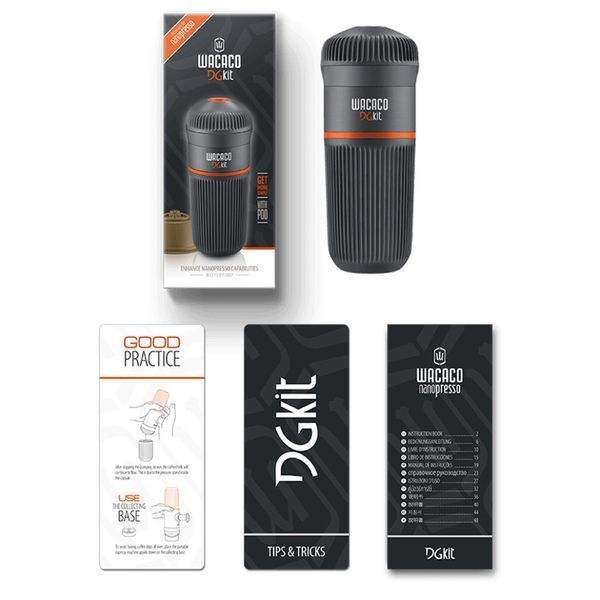 Аксесуари до Wacaco Nanopresso DG Kit (резервуар 140 мл, чашка, адаптер для капсул) DG_KIT фото