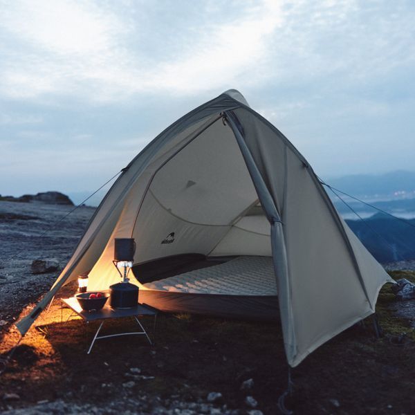 Намет надлегкий двомісний Naturehike Cloud Up Pro CNK2350WS020, 20D, пісочний 6927595777008 фото