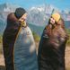 Спальник с натуральным пухом Naturehike Snowbird CNK2550WS014, p-р L, темно-коричневый 400 г 6927595784396 фото 2