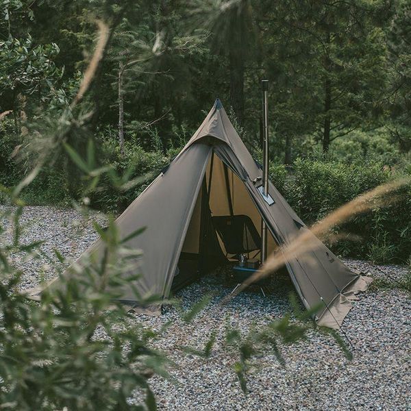 Намет із гострою верхівкою Naturehike CNK2300ZP025, коричневий 6976023922534 фото