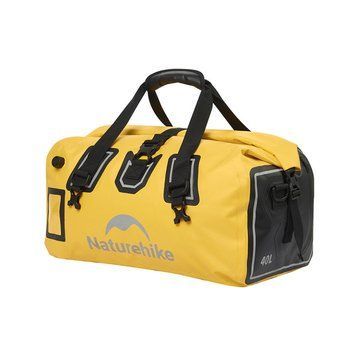 Водонепроникна дорожня сумка Naturehike CNK2450XB015, 40 л, жовта 6975641883746 фото