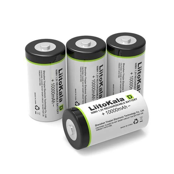 Акумулятор LiitoKala D на 10000мАг 1.2V D10000 фото