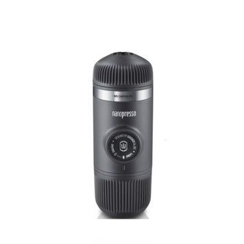 Портативная эспрессо кофеварка Wacaco Nanopresso серая, механическая, для молотого кофе WNANOGR фото