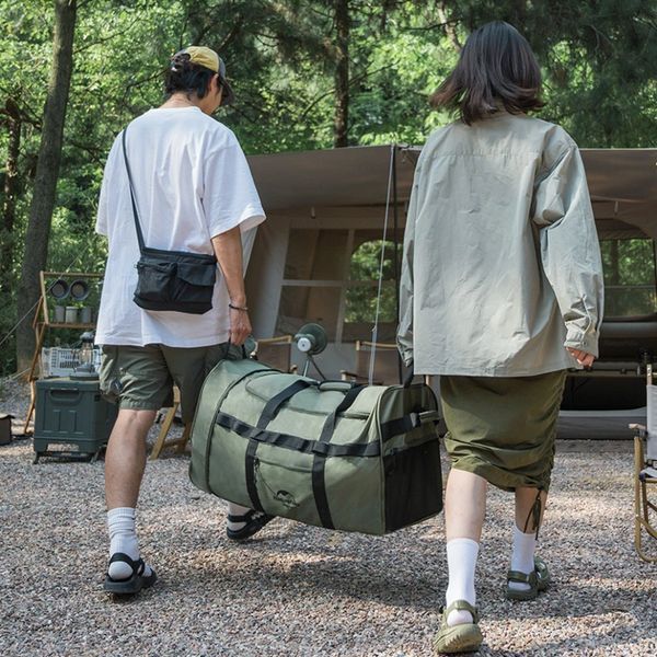 Сумка-баул для зберігання портативна Naturehike NH21LX003, чорний 6927595795781 фото