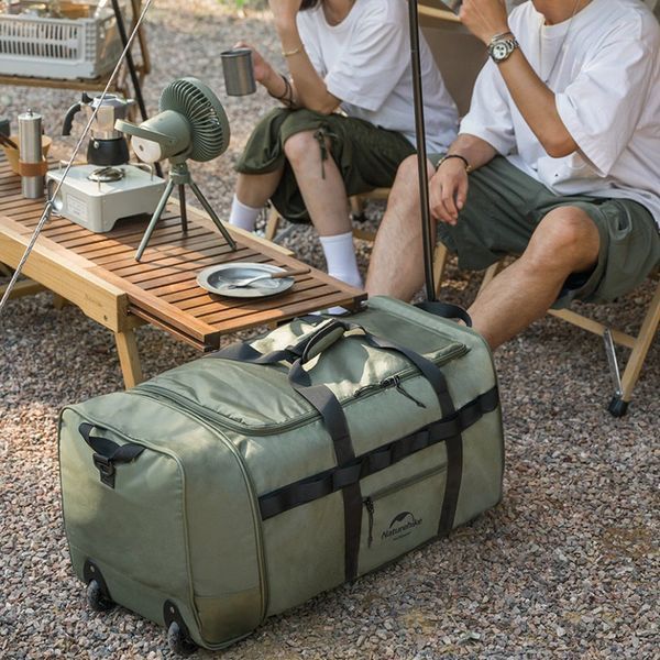 Сумка-баул для зберігання портативна Naturehike NH21LX003, чорний 6927595795781 фото