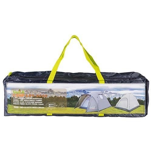 Палатка 2 двомісна Green Camp туристична з тамбуром GC3006 фото
