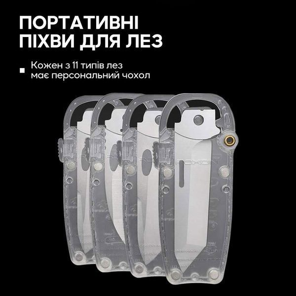 Набор сменных клинков Roxon (BA14; BA15; BA17) 3in1 для S501U, S502U, S802 BA141517 фото