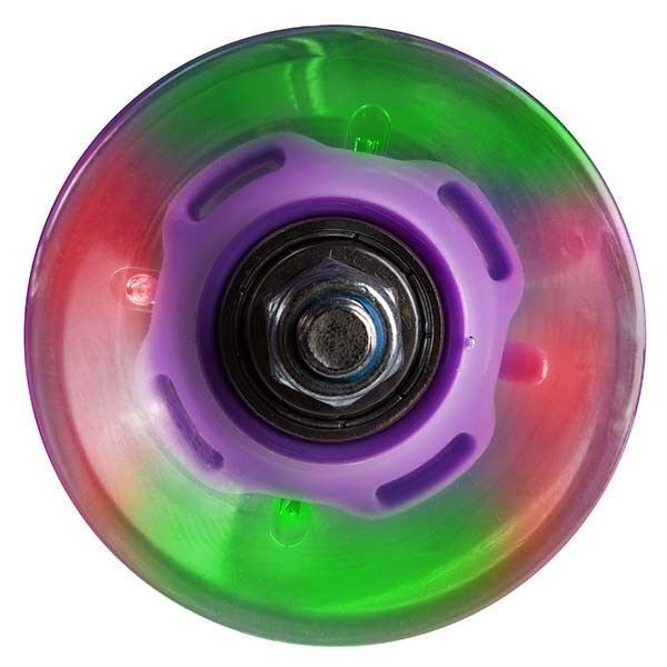Скейт PennyBoard, з ручкою, світні колеса YB-108 фото