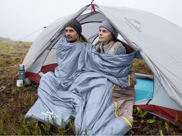 Спальник надлегкий Naturehike Summer LW180 NH21MSD09 лівий, (15&deg;C), p-p XL, зелений 6927595777961-L фото