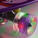 Скейт PennyBoard, з ручкою, світні колеса YB-108 фото 6