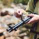 Трекінгова палиця Naturehike CNK2450DS013, 115-135 см, чорна 6975641883920 фото 9