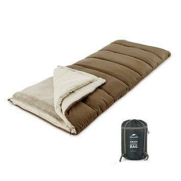 Спальный мешок 3 в 1 Naturehike CR450 CNH22SD011, коричневый 6927595712078 фото