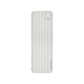 Матрац надувний одинарний Naturehike CNK2450WS035, 95 мм, із вбудованою помпою, білий 6927595796962 фото