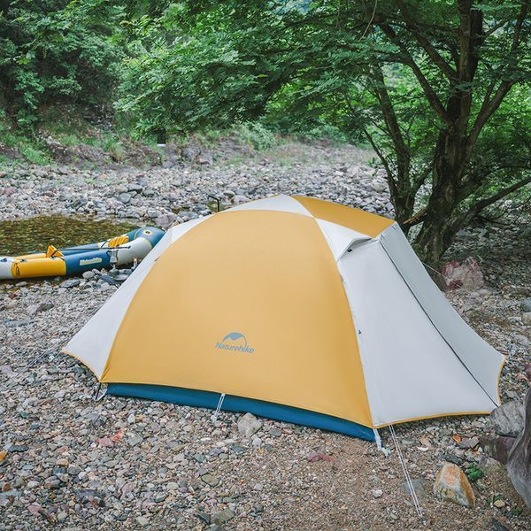 Намет двомісний Naturehike CNK2300ZP024, жовтий 6976023923685 фото