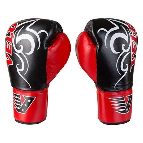 Боксерські рукавички Velo на шнурівці, шкіра, 12 oz VLS3-12 фото