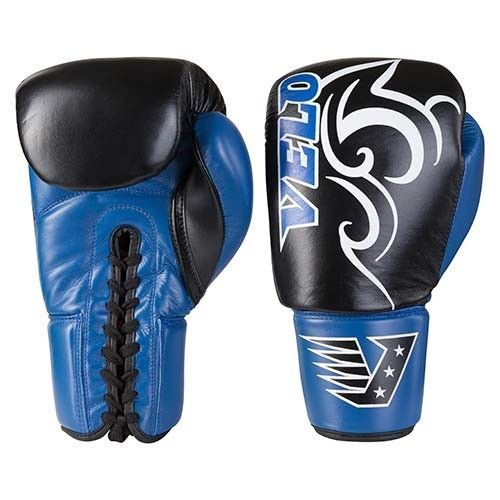 Боксерські рукавички Velo на шнурівці, шкіра, 12 oz VLS3-12 фото
