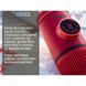 Портативная эспрессо кофеварка Wacaco Nanopresso красная с чехлом, механическая, для молотого кофе WNANORED фото 9