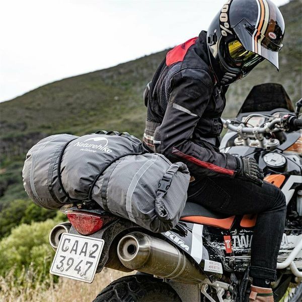 Палатка сверхлегкая двухместная Naturehike Could Tourer Motercycle NH19ZP013, 40D, серая 6927595767597 фото