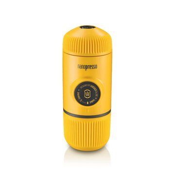 Портативная эспрессо кофеварка Wacaco Nanopresso желтая, механическая, для молотого кофе WNANOYELLOW фото