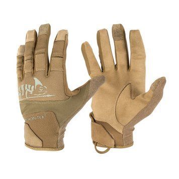 Рукавички тактичні Helikon-Tex Range Tactical Gloves - Coyote / Adaptive Green A, розмір S RK-RNG-PO-1112A-B03 фото