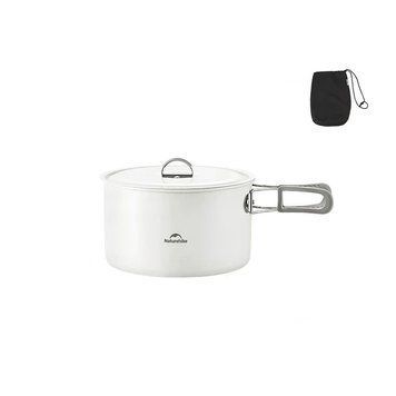 Кастрюля с керамическим антипригарным покрытием Naturehike CNK2450CF013, 1.7 л, алюминий 6927595711972 фото